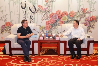 德州市委副书记、市长朱开国会见黄汝珅一行