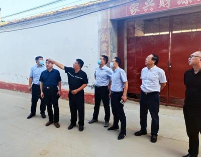 省住建厅调研组我市调研自建房安全专项整治工作  