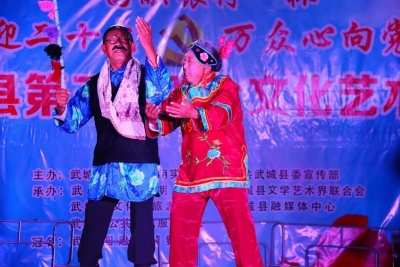 文化进万家｜“喜迎二十大•奋进新征程”老城镇开展庆国庆文艺演出活动
