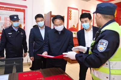 德州市委副书记、市长朱开国到乐陵调研