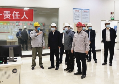 华能山东发电有限公司总经理高冰来德州调研 朱开国参加