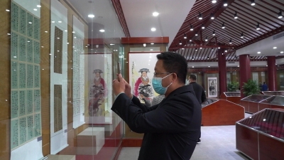 乐陵举办“厚道齐鲁地·美德山东人”书法绘画作品展
