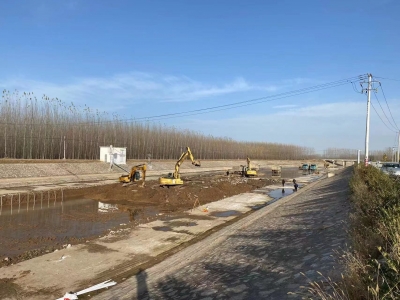 德州潘庄灌区：改造渠首拦沙段 改善干渠引水条件