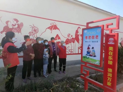 乐陵花园镇：二十大精神宣讲走进美德健康示范街