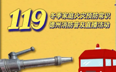 德报直播 | 德州消防“119全国消防日”直播活动