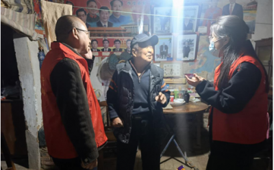 乐陵寨头堡乡：金晖助老 青年志愿者在行动