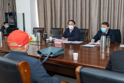 德州市委副书记、市长朱开国到市人民来访接待中心接访