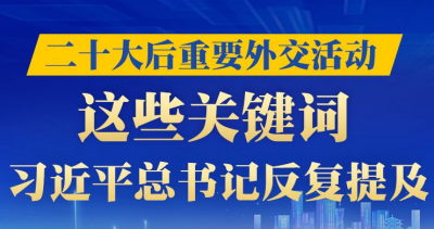 学习进行时｜二十大后重要外交活动，这些关键词习近平总书记反复提及
