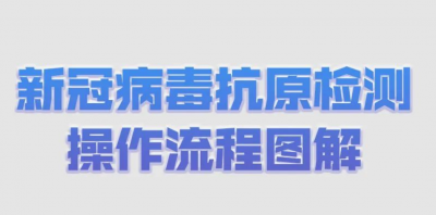 不会抗原检测？看这张图就够了