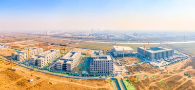 德州科技职业学院德州校区一期主体完工