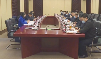 德州市委常委、市纪委书记、市监委主任周鹏与陵城区党政领导班子成员开展集体廉政谈话