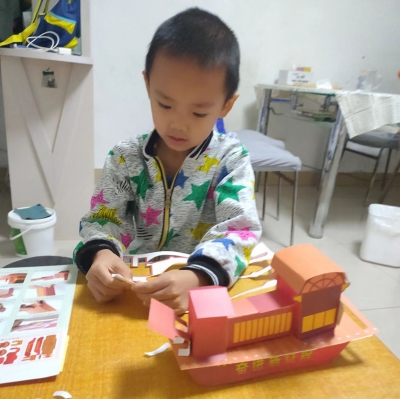 红船精神在我心 | 天衢新区宋官屯街道大申社区开展线上手工活动