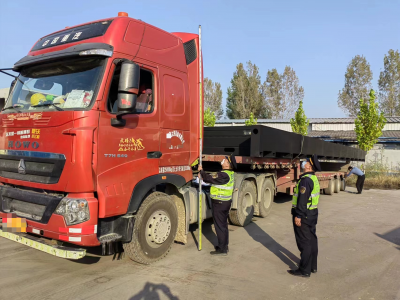 齐河县交通运输部门全程护航保运输