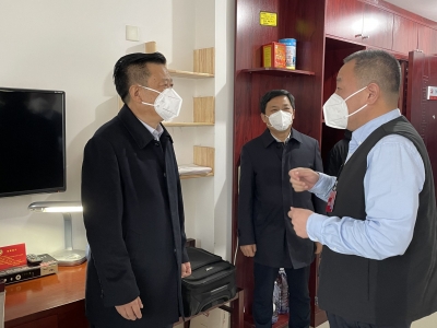 德州市政协领导到驻地看望委员 卜祥联参加