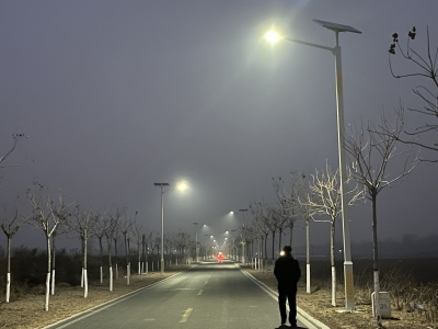 乐陵：800余盏路灯照亮群众“平安幸福路”