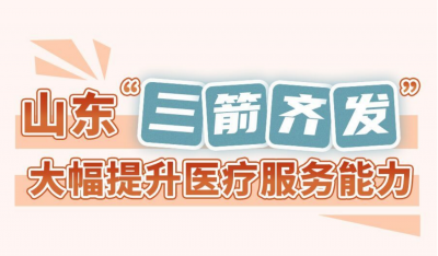 长图｜山东“三箭齐发”大幅提升医疗服务能力