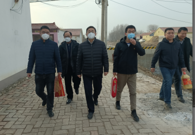 山东建筑大学省派乐陵市“第一书记”开展春节走访慰问