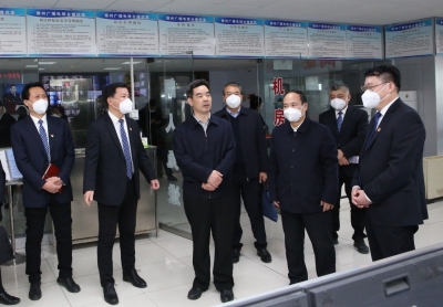 苑衍刚到德州市广播电视台调研