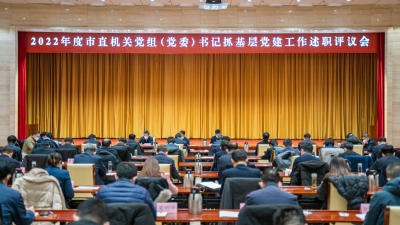 德州2022年度市直机关党组（党委）书记 抓基层党建工作述职评议会召开