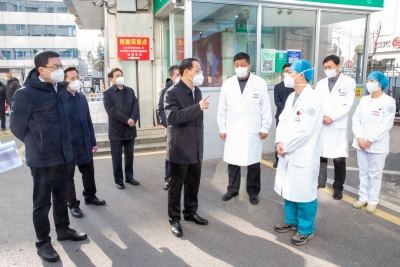 德州市委副书记、市长朱开国到山大齐鲁医院德州医院调研