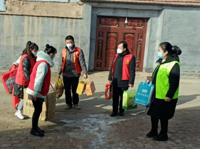 美德健康生活｜平原县开展“为老”志愿服务送上新春祝福