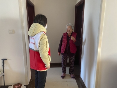 天衢新区宋官屯街道金鼎社区：开展春节走访慰问活动