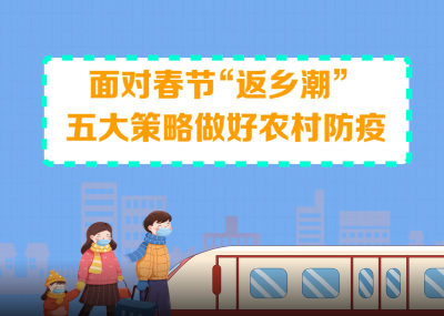 科普动画｜面对春节“返乡潮” ，五大策略做好农村防疫