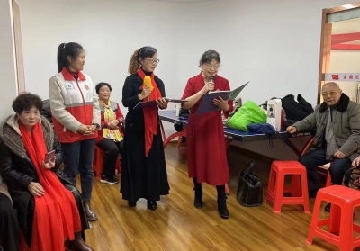 天衢新区宋官屯街道金鼎社区常青老年艺术团成立