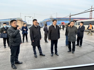 德州市委常委、常务副市长宿胜到德城区调研现代物流业发展情况