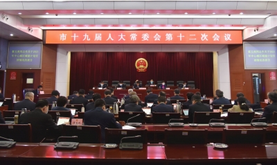 德州市十九届人大常委会召开第十二次会议 景文新主持