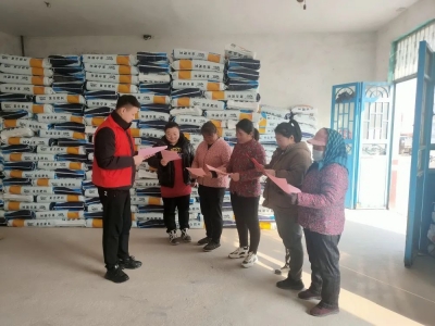乐陵花园镇：普法宣传护农助春耕
