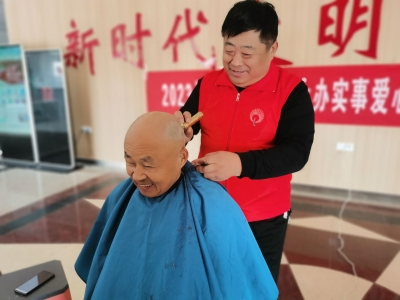 乐陵：身边好人“剪”出文明新风