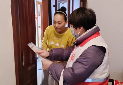 天衢新区宋官屯街道开展创城入户宣传活动