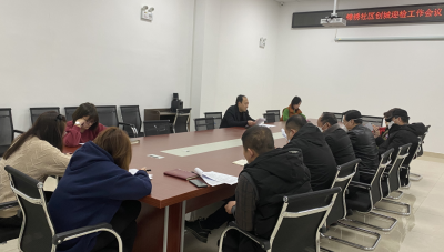 长河街道锦绣社区扎实推进创城工作