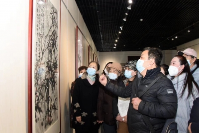 民建“盛世和韵”书画展在德州市博物馆举行