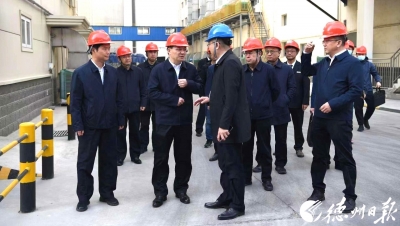 德州市委副书记、市长朱开国到益海嘉里公司调研