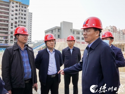 德州市委副书记、市长朱开国调研扬尘污染防治情况