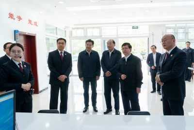 山东省人民检察院党组书记、检察长顾雪飞来德州调研 田卫东参加有关活动