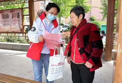 天衢新区宋官屯街道开展既有住宅加装电梯宣传活动
