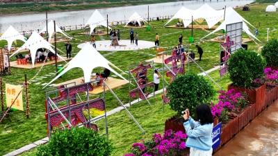 庆云：露营经济“热出圈”