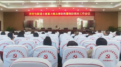 天衢新区宋官屯街道召开小麦重大病虫害防控暨统防统控工作会议
