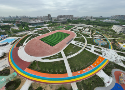 德州市体育公园体育场5月1日前正式开放