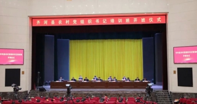 党校大联动，千名书记大培训！齐河县举办农村党组织书记培训班