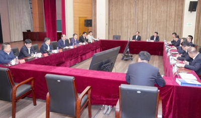 德州市委书记田卫东与中国电建市政集团负责人座谈交流