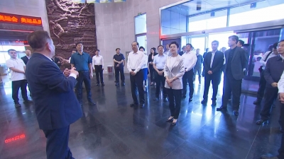 副省长王桂英带队来德州调研 田卫东陪同