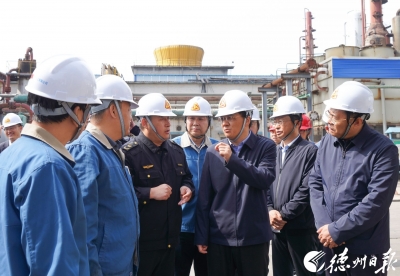 德州市委副书记、市长朱开国到平原调研