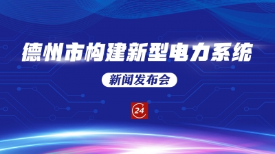 德报直播 | 德州市构建新型电力系统新闻发布会