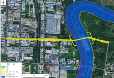 挂图作战 | 大学路跨减河桥涉生态保护红线事项通过专家论证
