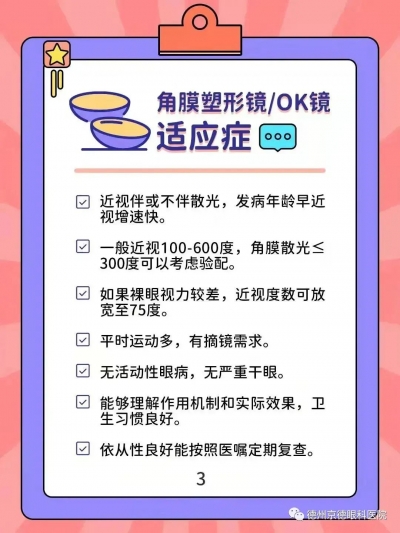 德州这家眼科医院角膜塑形镜6折优惠 ！可享免费检查、免费试戴 