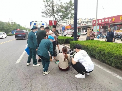 德州好人 | 武警德州支队士官李浩救助受伤男子